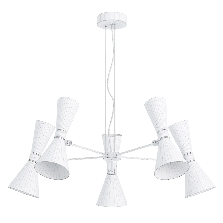 Cairo Mid Century Chandelier Image 1