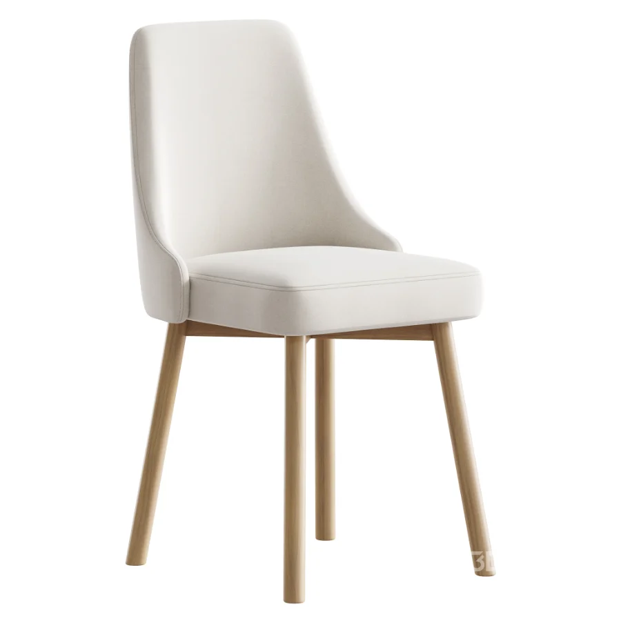 Contemporary Upholstered Dining Chair Image 6