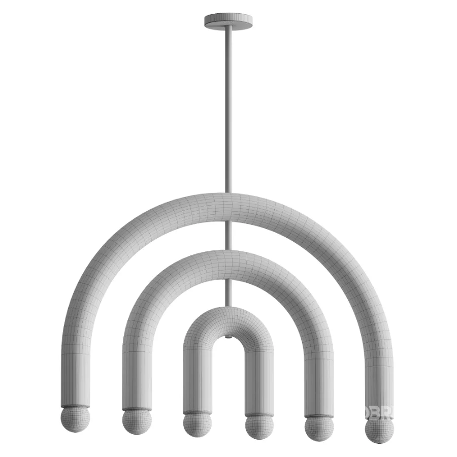 Rotating Rainbow Pendant Lamp F1 Image 2