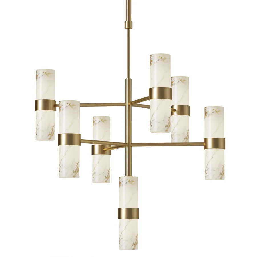 Isaac pendant lamp made of alabaster Image 1