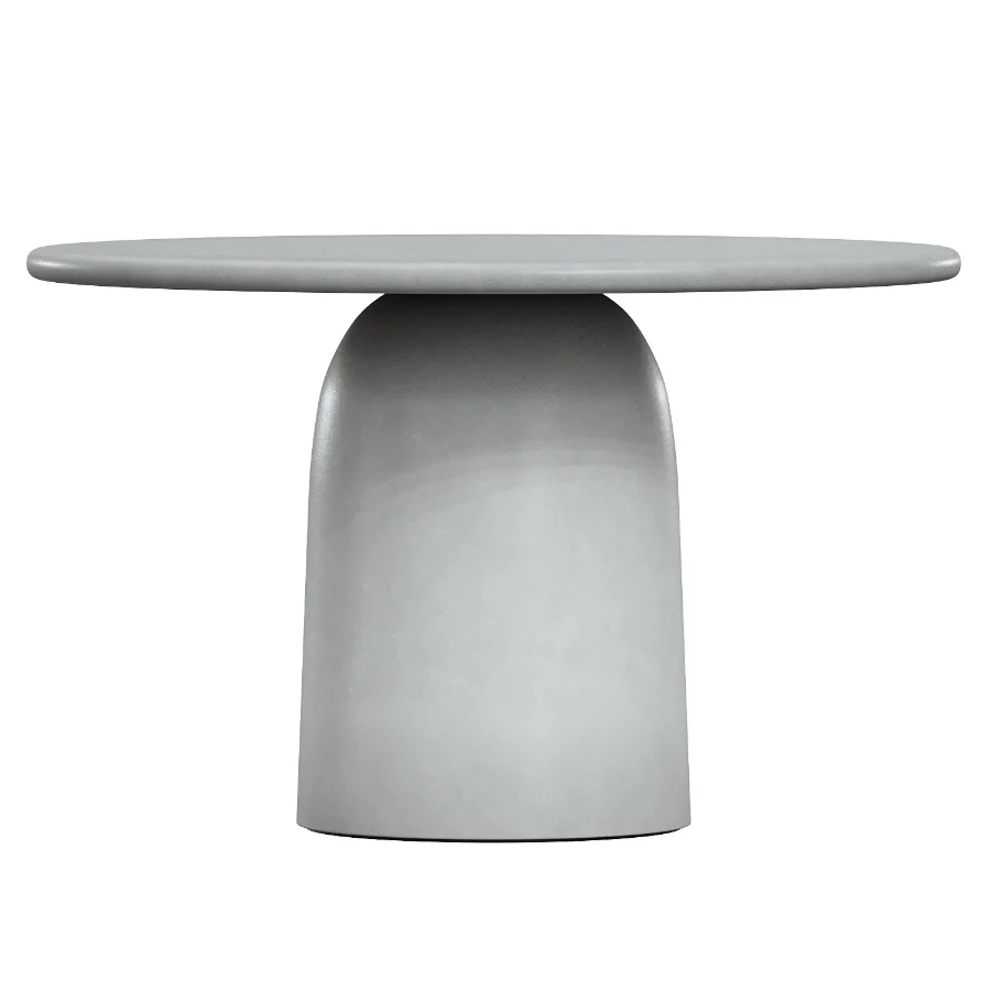 Tesso dark grey dining table Image 3