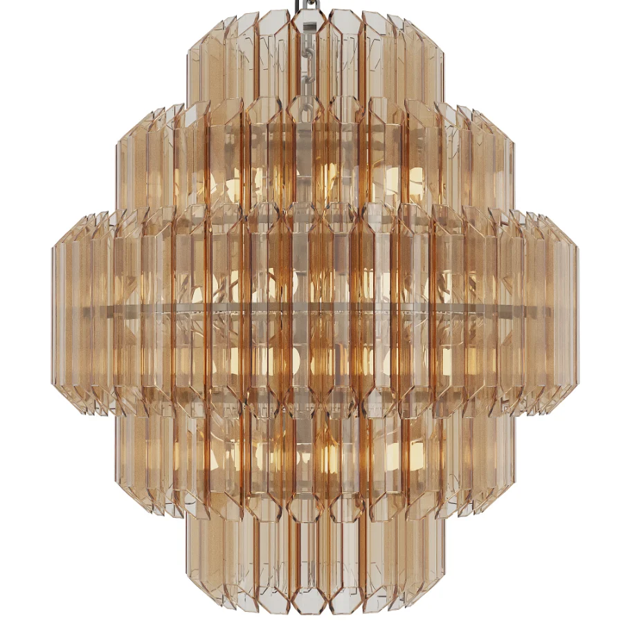 Adaline Glass Chandelier Image 4