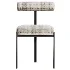 Glam Style Upholstered Dining Chair - Thumbnail 6