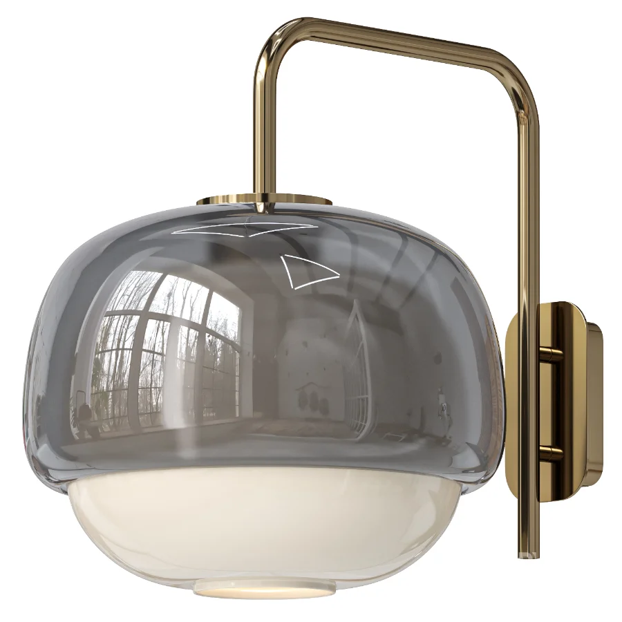 Kinoko Glass Wall Lamp Image 1