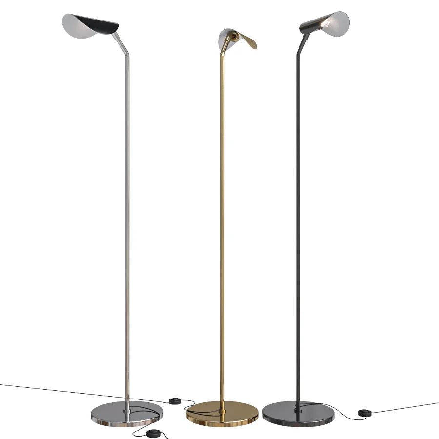 Adjustable metal floor lamp Image 2