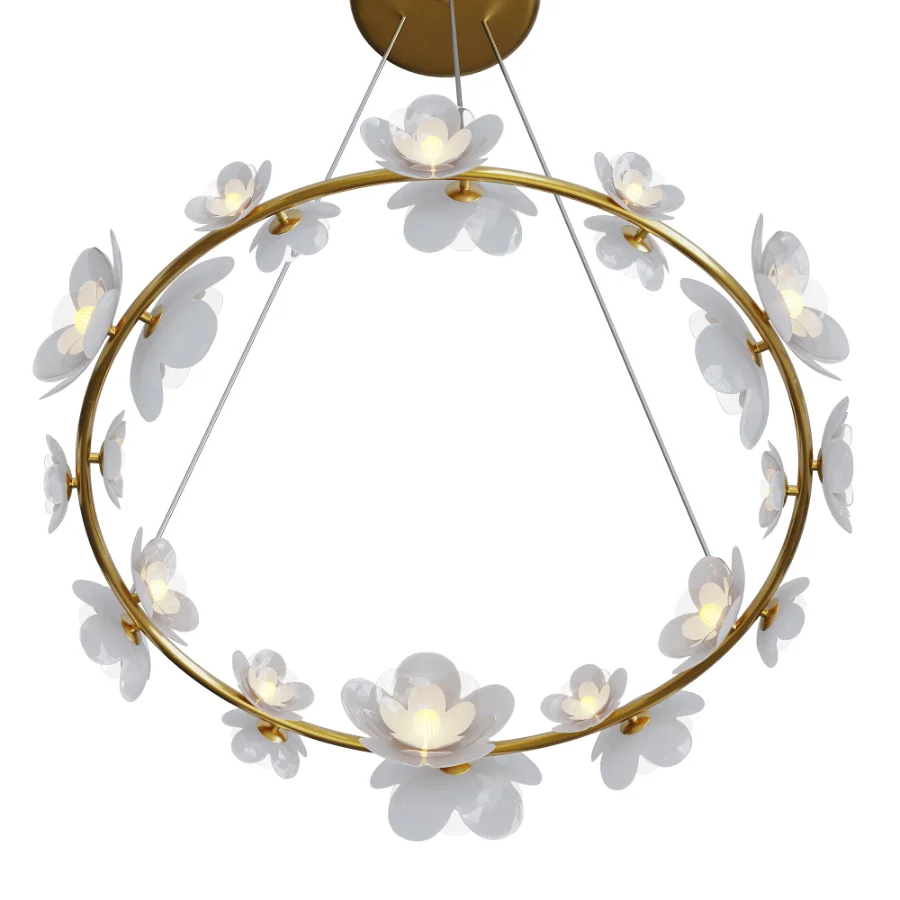 Petaluma 35-inch Ring Chandelier Image 2