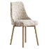 Contemporary Upholstered Dining Chair - Thumbnail 2