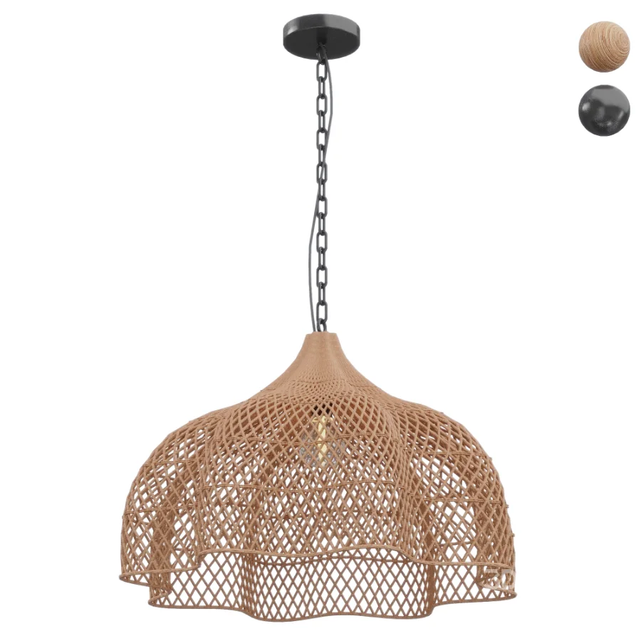 Matador Wicker Chandelier Image 6