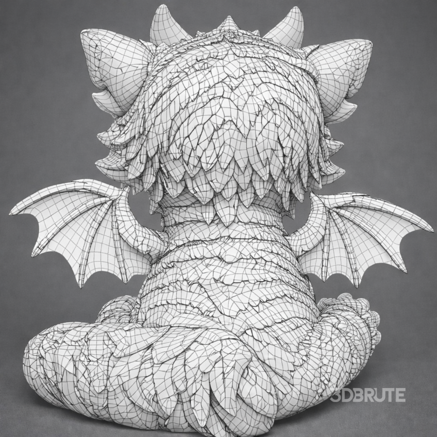 Cute Baby Tiger Dragon Image 11