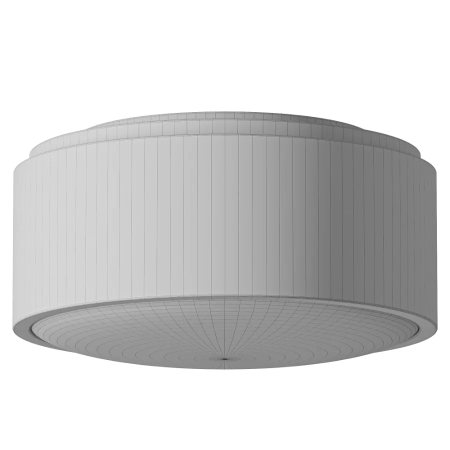 Neal Small Flush Mount 10 Matte Black Image 2