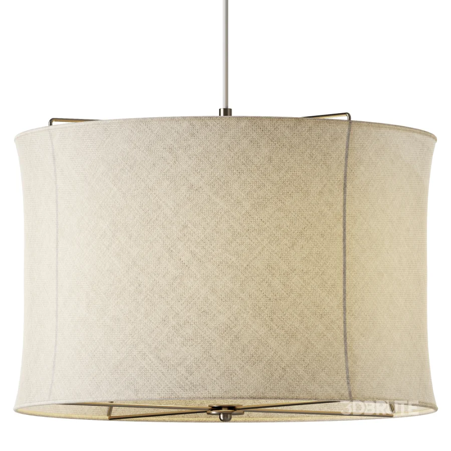 Clouds pendant lamp made of linen Image 1
