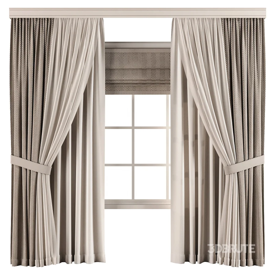 Curtain with tulle 98 Image 1