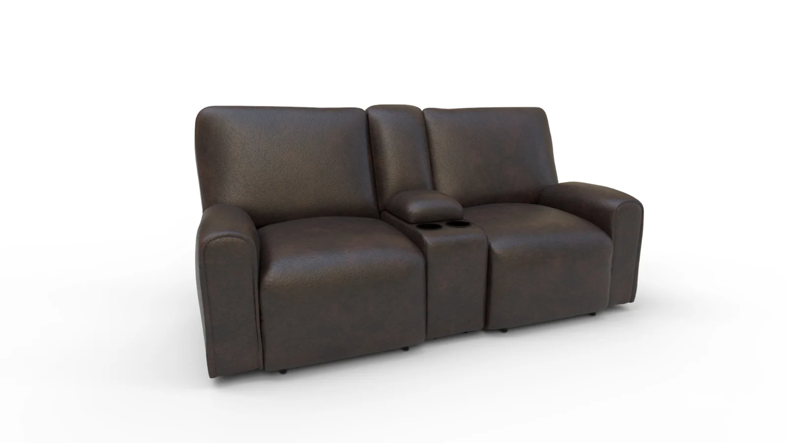 Easy-Going Stretch Recliner Loveseat Image 5