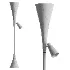 Possini Euro Fortuna Torchiere Floor Lamp - Thumbnail 3