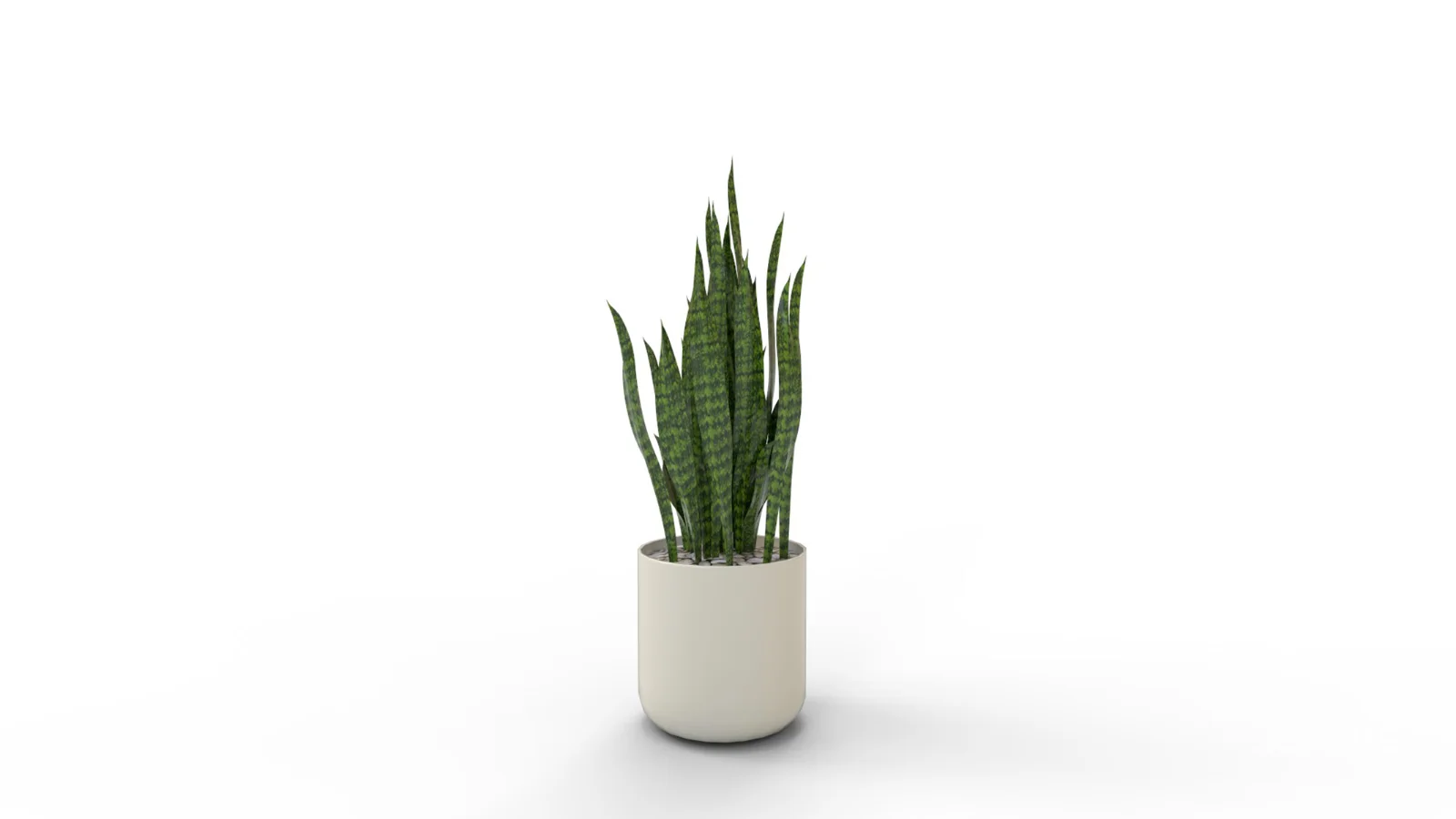 Artificial Snake Plant Plantin Planter Image 1
