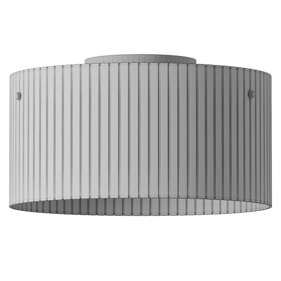 Emmi ceiling light made of ribbed glass Image 2