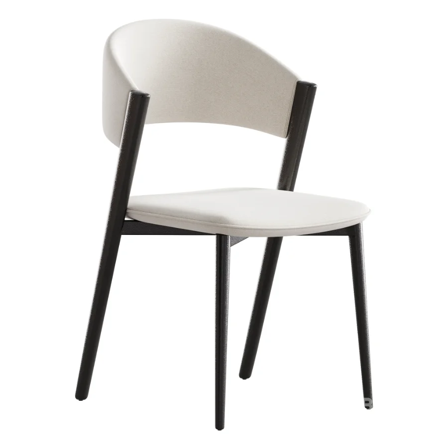 Contemporary Armless Chair Image 6
