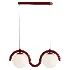 Lenox Linear Ball Pendant Lamp 2 heads - Thumbnail 3