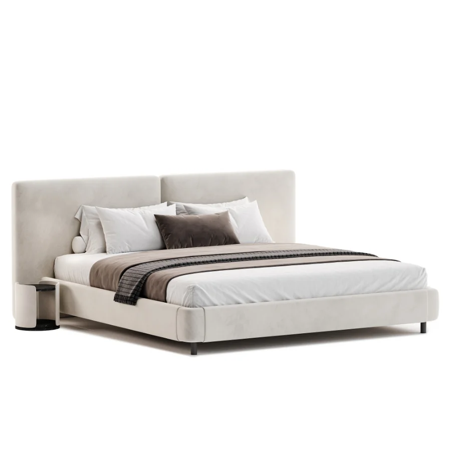 Bed Legend Low beige Image 2