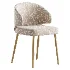 Contemporary Low Back Padded Armless Chair - Thumbnail 5