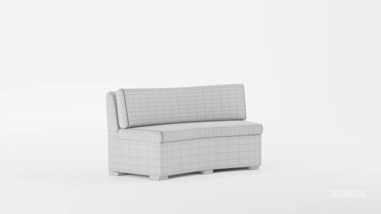 Hampton Round Sectional Slipcover Valdese Indigo Image 10