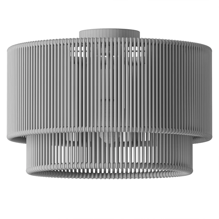 Cecillia ceiling light made of jute Image 4