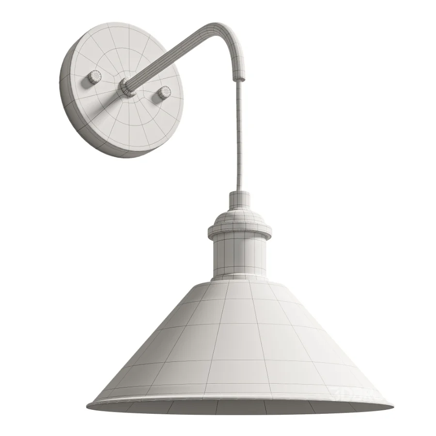 Levant Steel LED Dimmable Swing Arm Wall Sconces Image 2