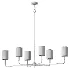 Remington 6 Light Linear Chandelier 44 Matte Black - Thumbnail 3