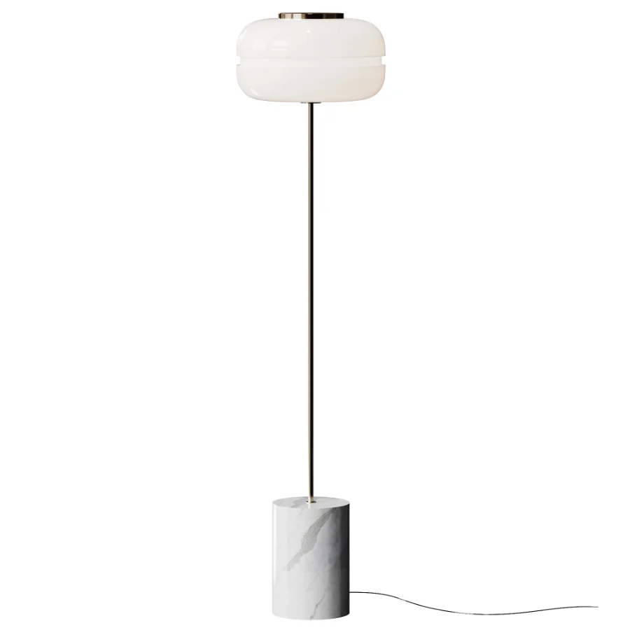 Westwing Collection Bun Marble Floor Lamp Image 2