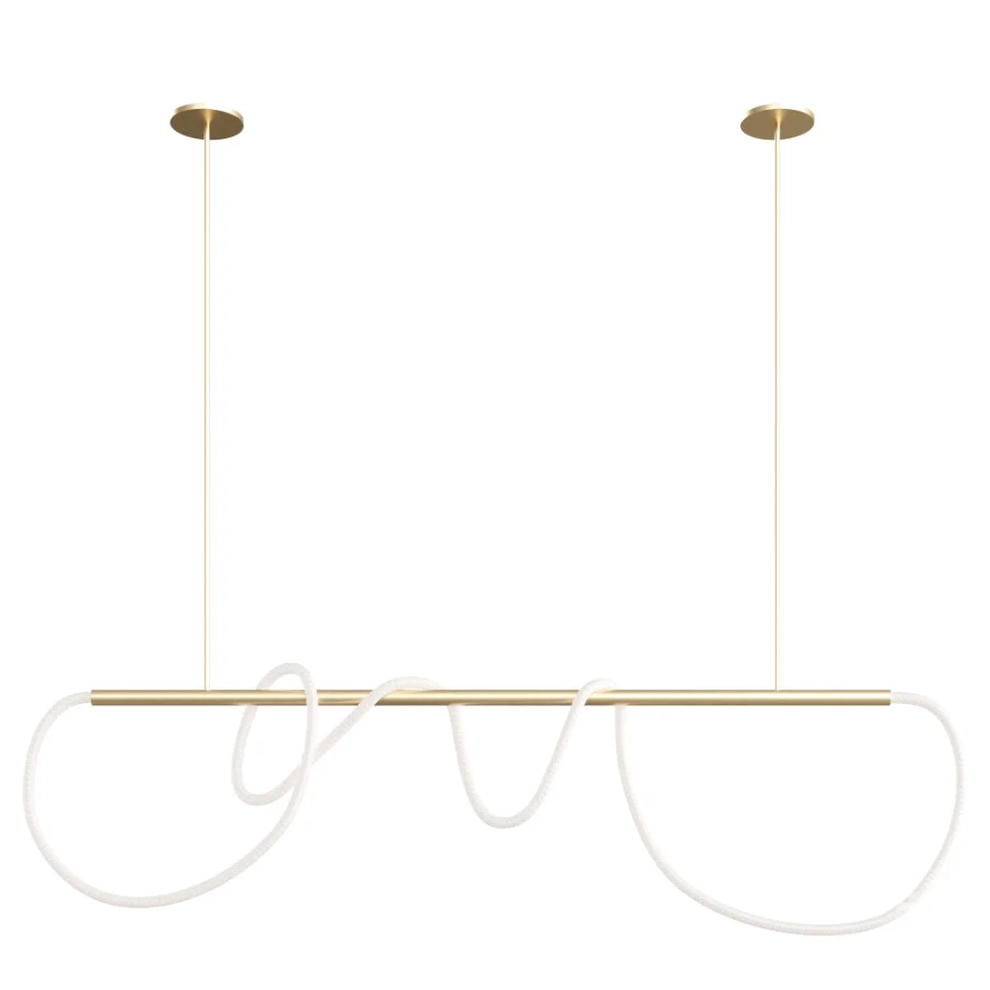 Festif Linear Pendant Lamp by Dbianco vol 2 Image 4