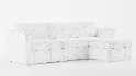 Sectional with Narrow Arm and Storage Ottoman - Thumbnail 10