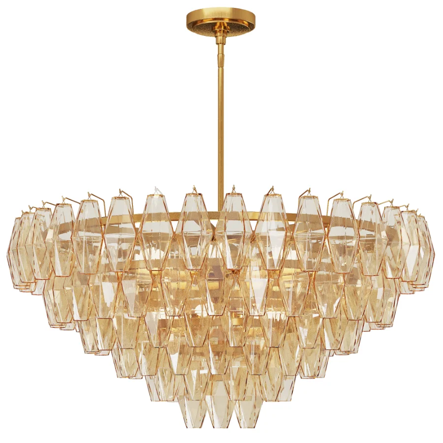 Florence Crystal Round Chandelier Image 1