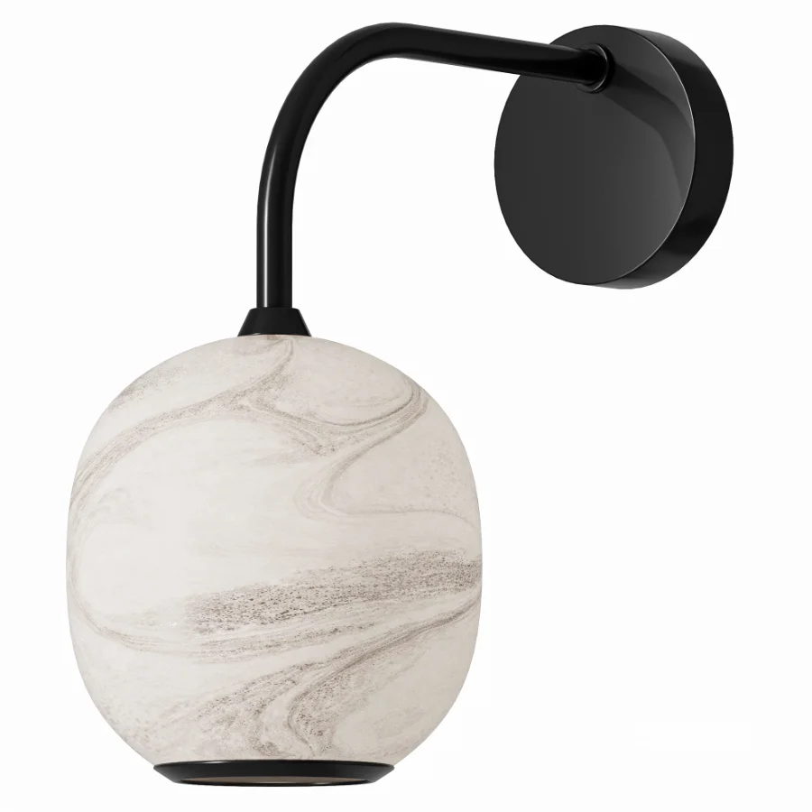 Olev Astrelle Global AP LED Glass Aluminium Wall Lamp Image 1