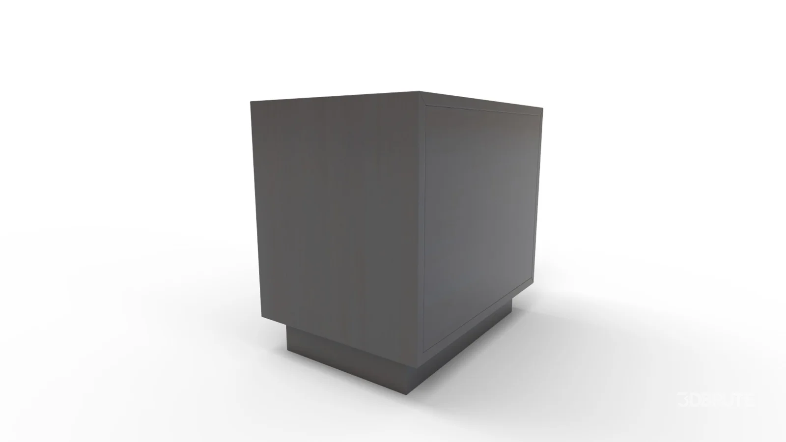 Carved Pattern Nightstand Image 8