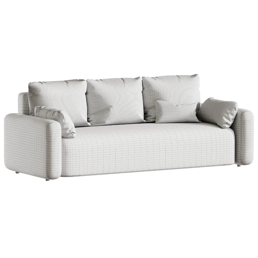 Kirmas Chenille straight sofa Image 6