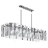 Calamette Modern Glass Rectangular Chandelier - Thumbnail 2