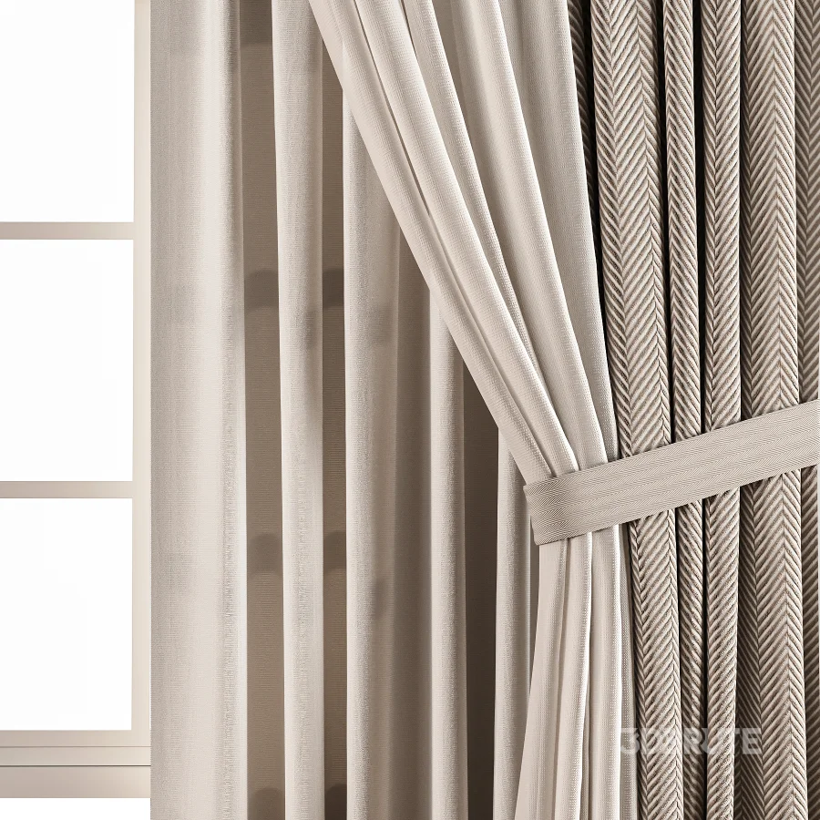 Curtain with tulle 98 Image 2