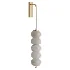 Stacked Alabaster Wall Sconce CAMPANULA - Thumbnail 2