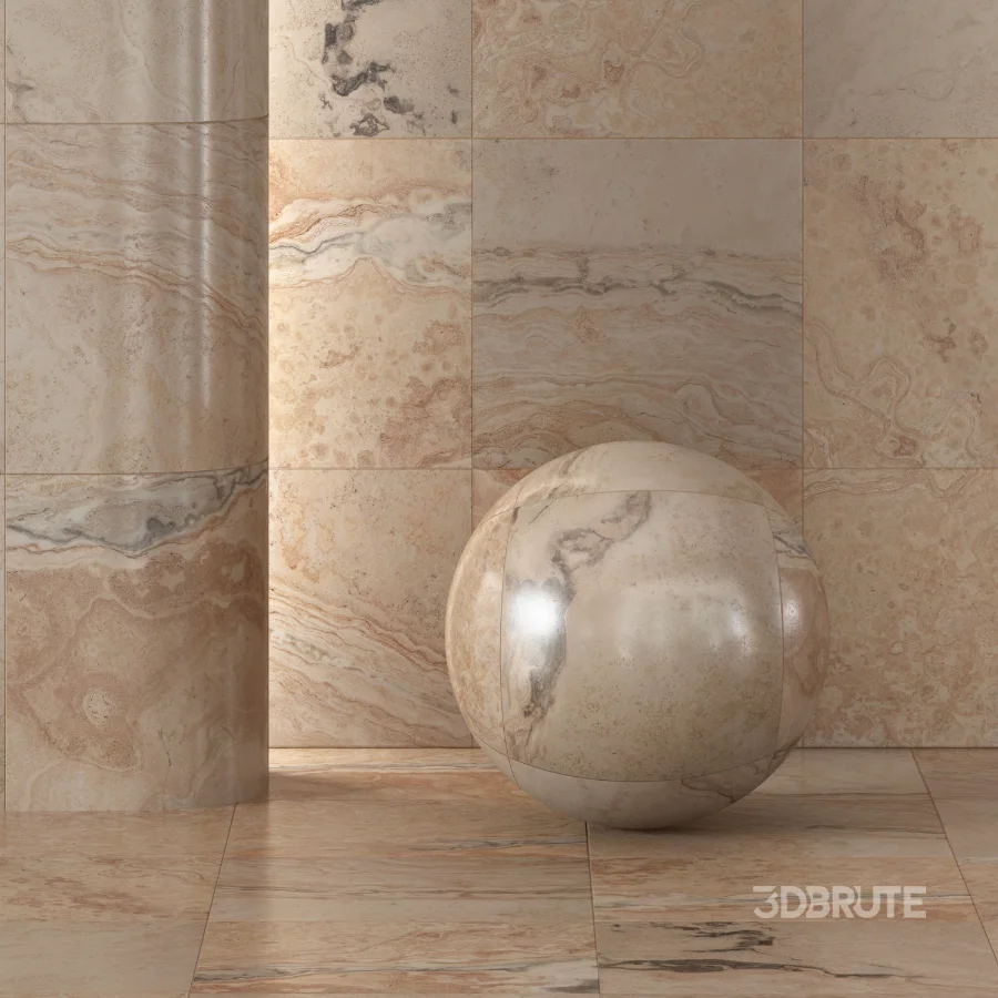 Tile Floor Marble Material 03 Image 1