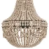 Wood Beaded Chandelier - Thumbnail 4