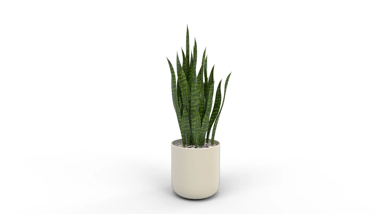 Artificial Snake Plant Plantin Planter Image 7