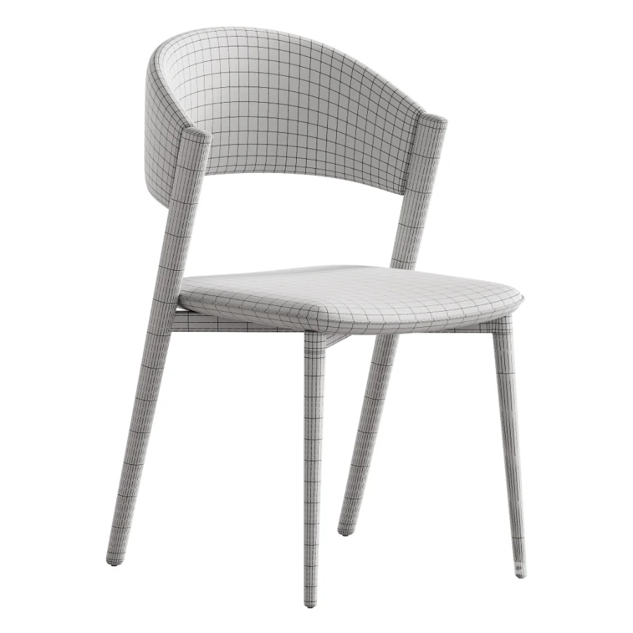Contemporary Armless Chair Image 7