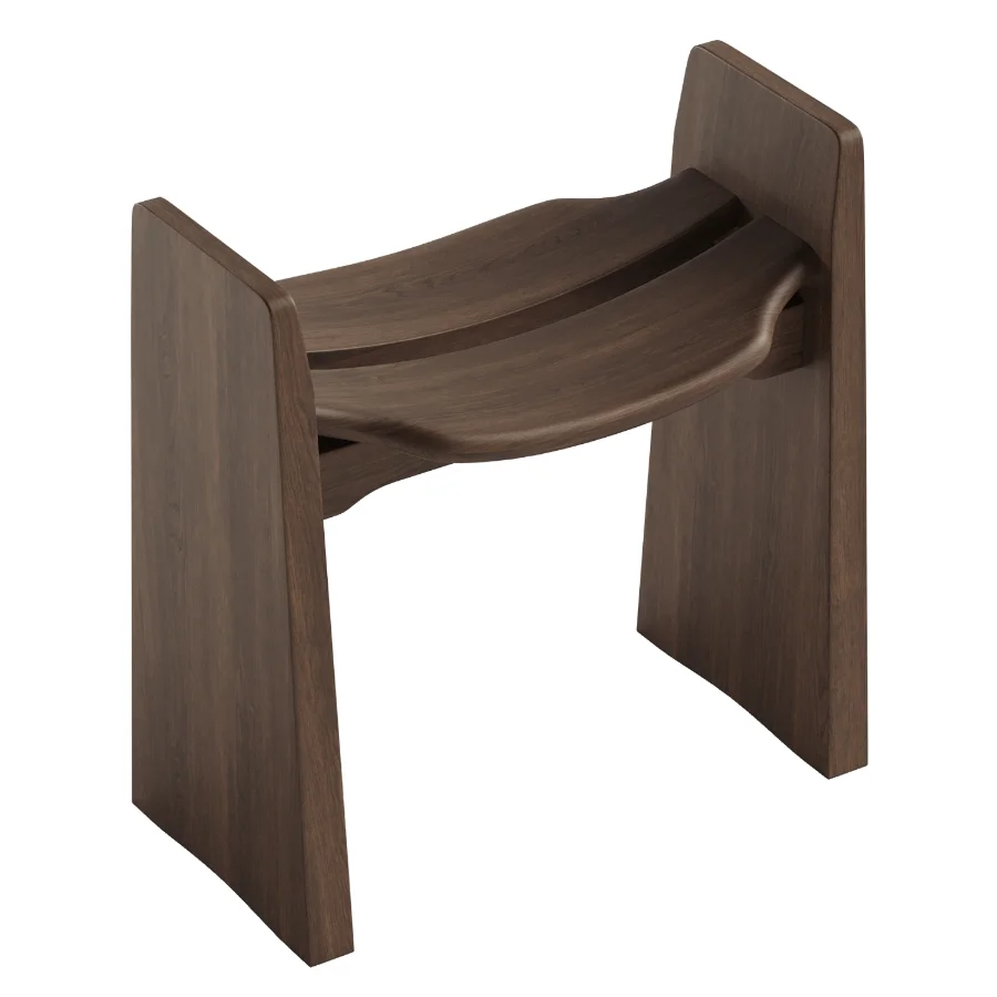 Pine stool Image 3