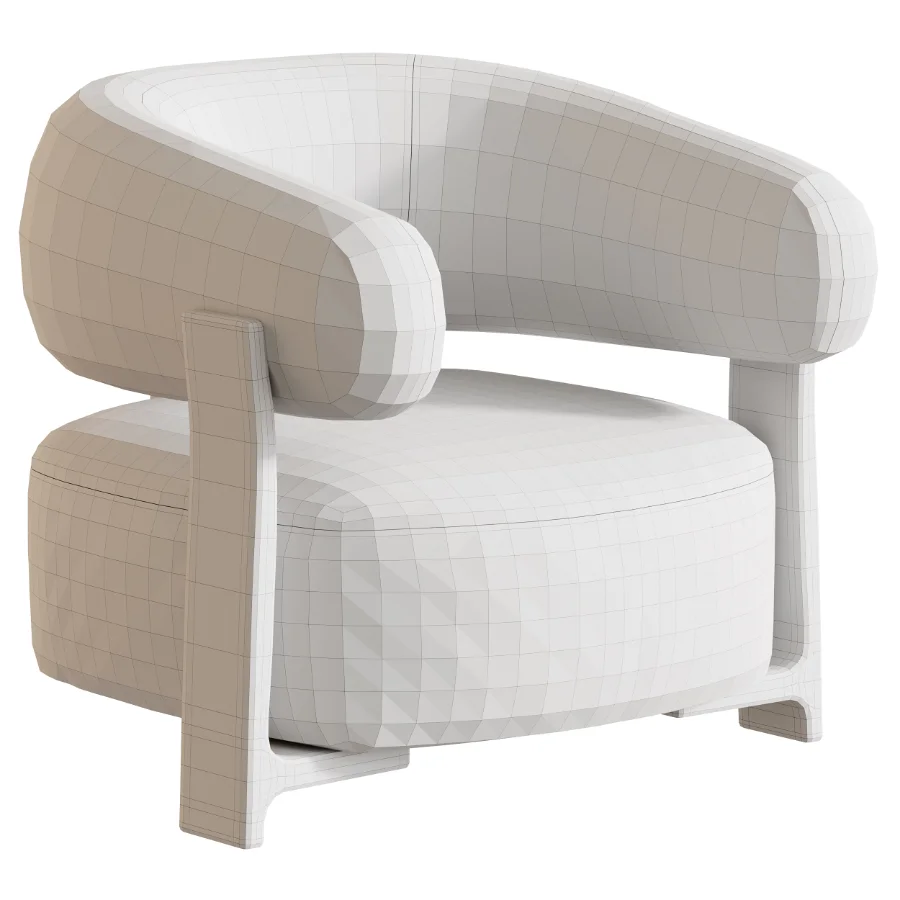 Fauteuil GRANITE – Bruin Walnoot Image 9