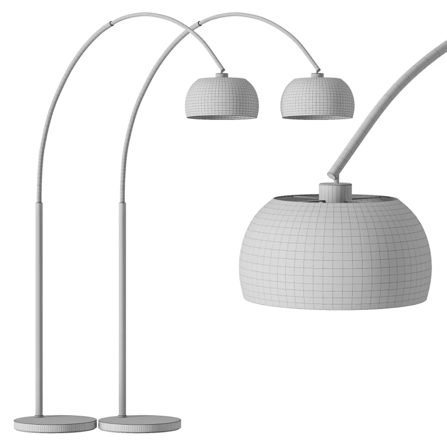 Large Bowie arc lamp Image 4