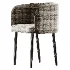Arm Chair with Imperforate Back - Thumbnail 7