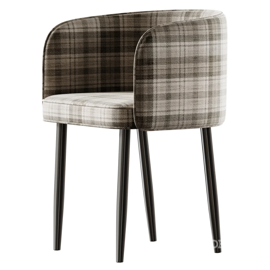 Arm Chair with Imperforate Back Image 7