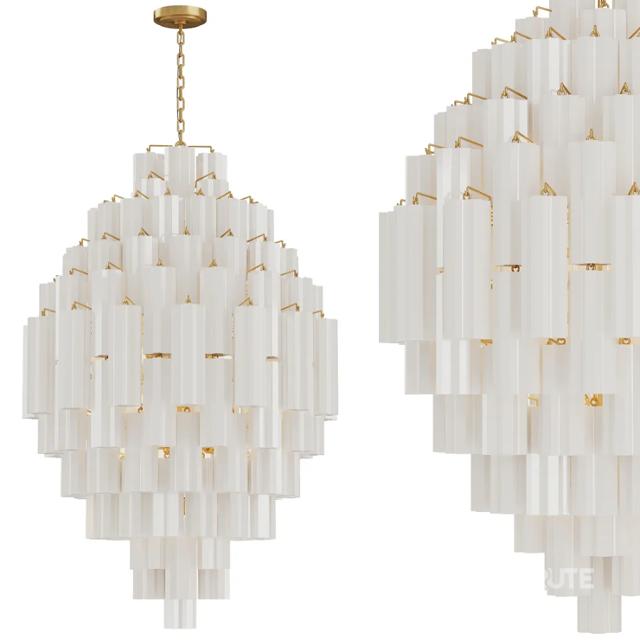 Quinzio Light Tiered Chandelier Image 5
