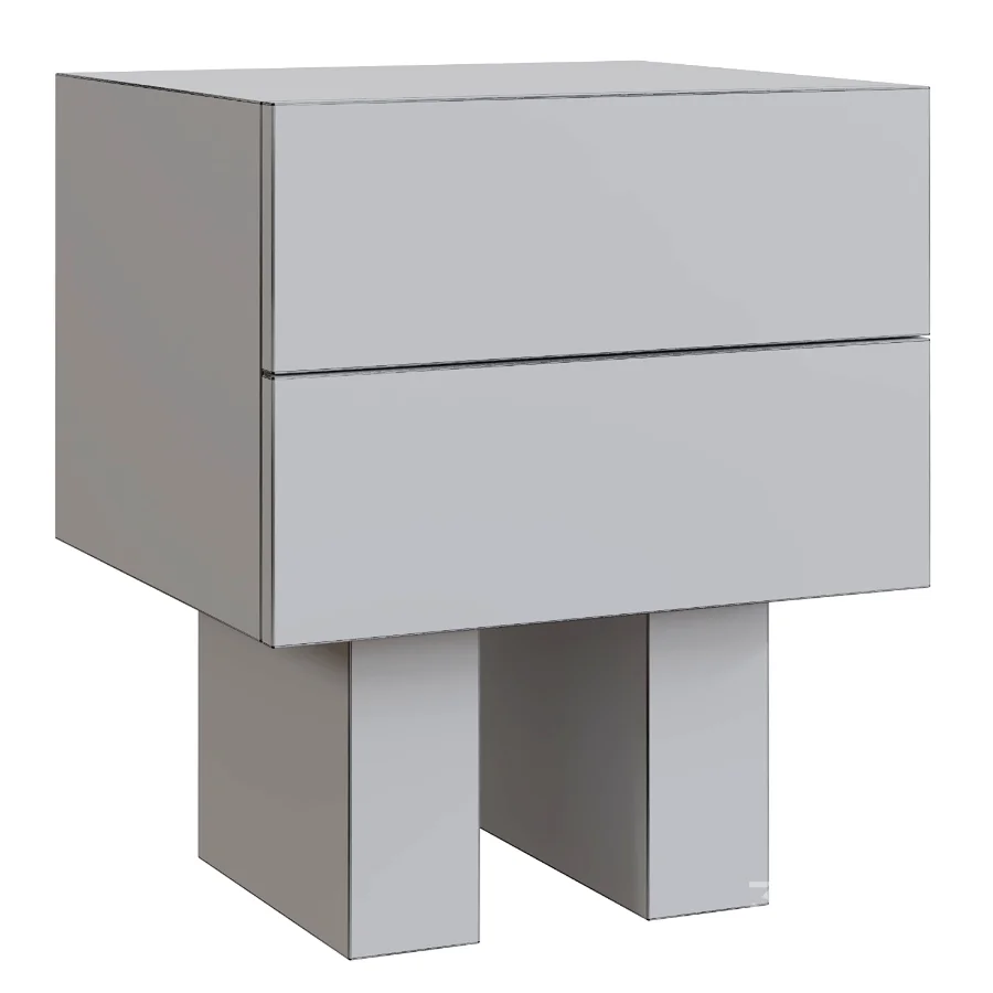 Bertu Nightstand Suelo Modern Oak Nightstand Image 5