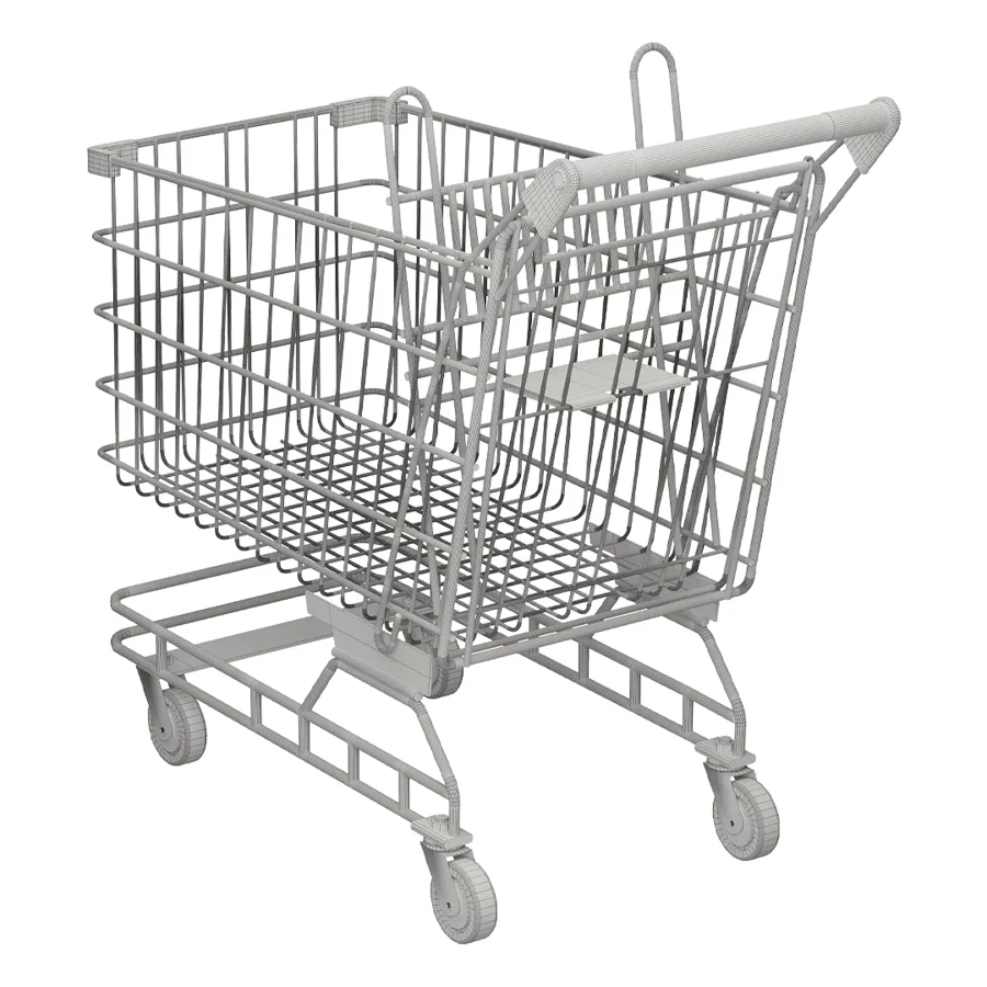 Shopping Trolley with Child Seat Image 6
